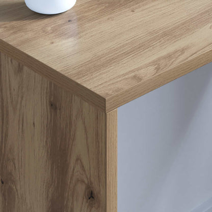 vidaXL Wandtisch Artisan-Eiche 80 x 45 x 30 cm Holzwerkstoff