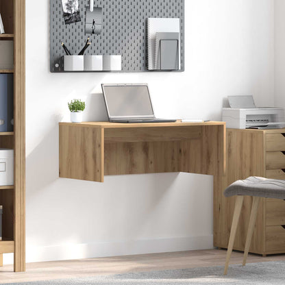 vidaXL Wandtisch Artisan-Eiche 80 x 45 x 30 cm Holzwerkstoff