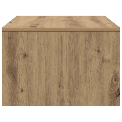 vidaXL Wandtisch Artisan-Eiche 80 x 45 x 30 cm Holzwerkstoff
