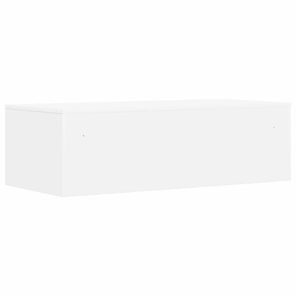 vidaXL Wandtisch Wandmontiert Weiß 100 x 45 x 30 cm Holzwerkstoff
