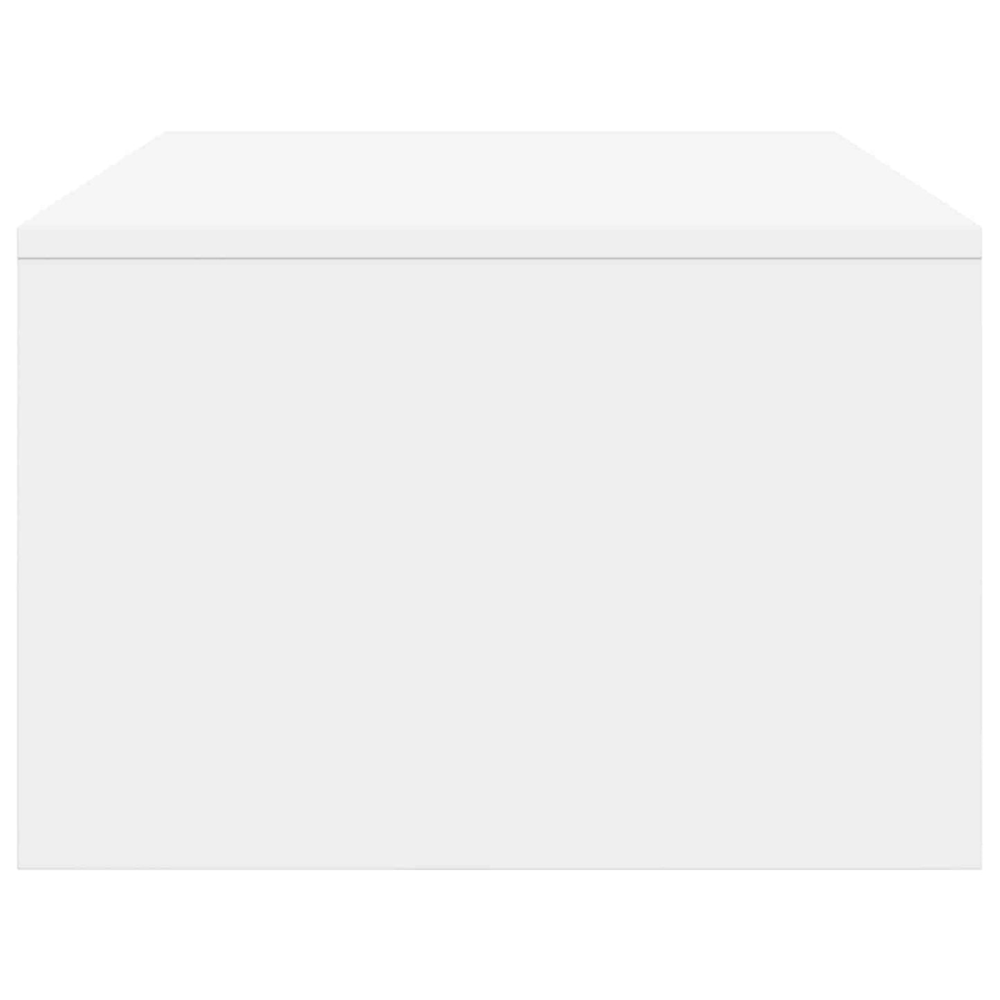 vidaXL Wandtisch Wandmontiert Weiß 100 x 45 x 30 cm Holzwerkstoff