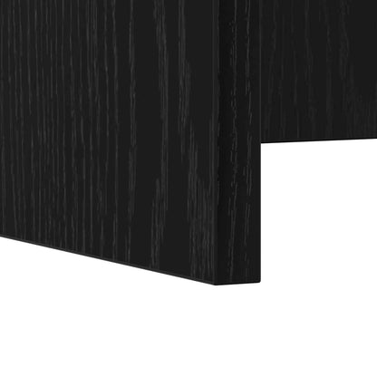 vidaXL Wandtisch Schwarz Eichen-Optik 100 x 45 x 30 cm Holzwerkstoff