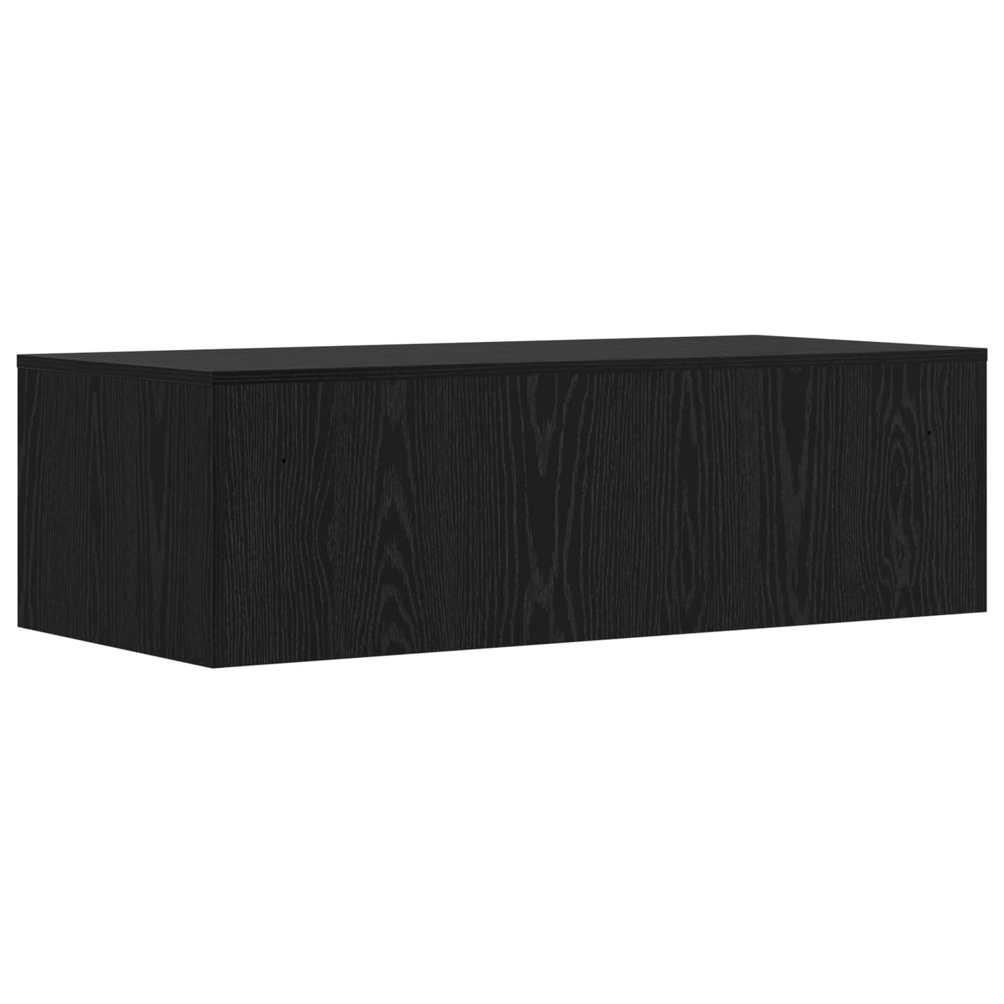 vidaXL Wandtisch Schwarz Eichen-Optik 100 x 45 x 30 cm Holzwerkstoff