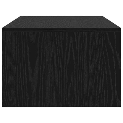 vidaXL Wandtisch Schwarz Eichen-Optik 100 x 45 x 30 cm Holzwerkstoff