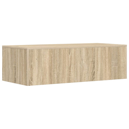 vidaXL Wandtisch Sonoma-Eiche 100 x 45 x 30 cm Holzwerkstoff