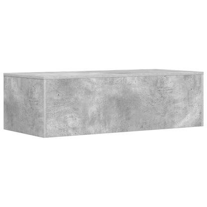 vidaXL Wandtisch Beton Grau 100 x 45 x 30 cm Holzwerkstoff