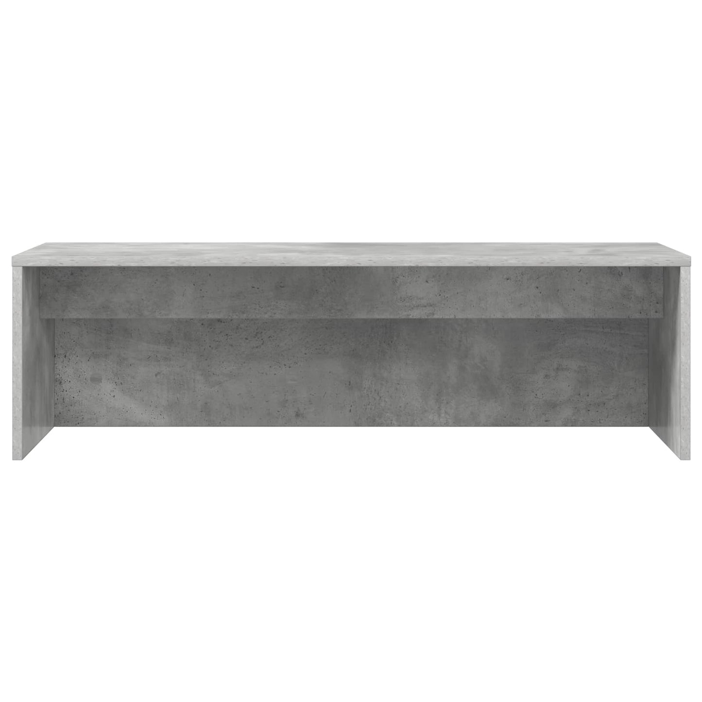 vidaXL Wandtisch Beton Grau 100 x 45 x 30 cm Holzwerkstoff