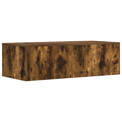 Wandtisch Geräucherte Eiche 100 x 45 x 30 cm Holzwerkstoff