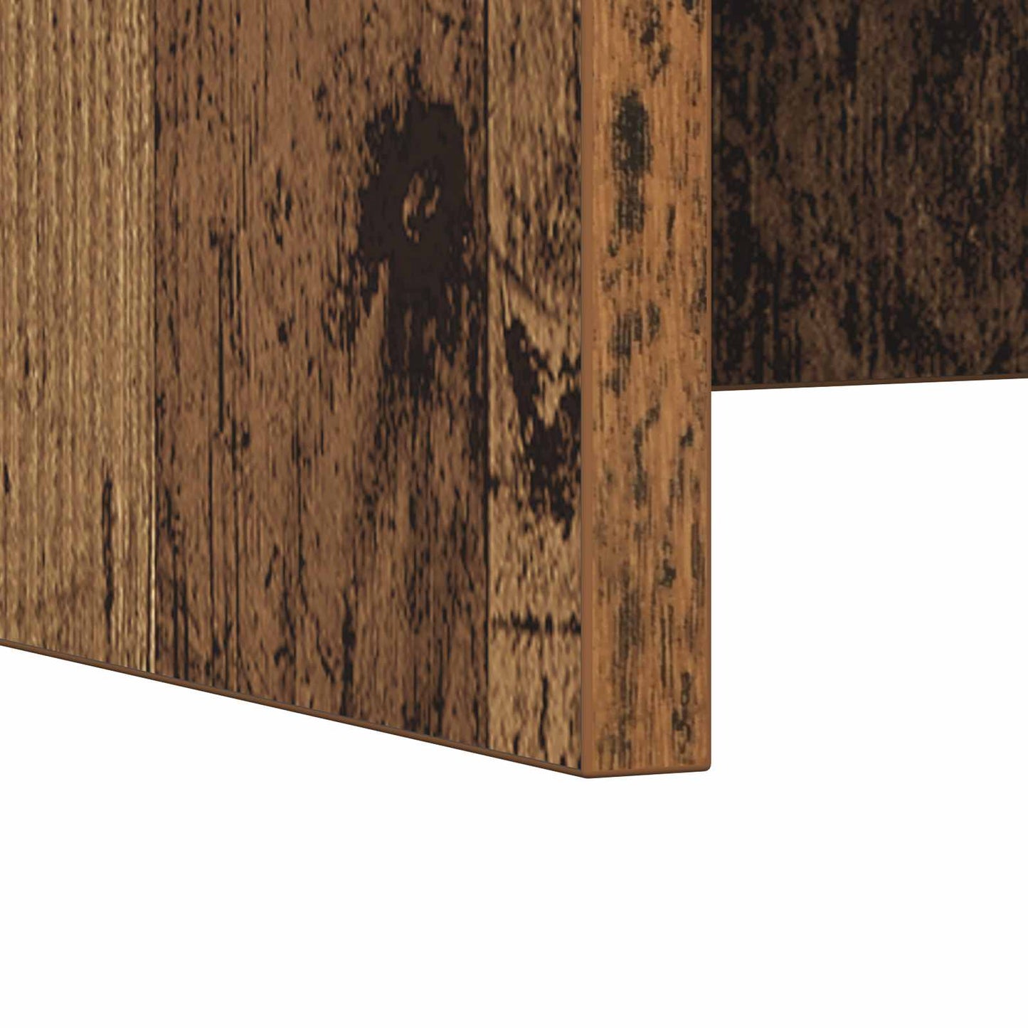 vidaXL Wandtisch Wandmontiert Altholz 100 x 45 x 30 cm Holzwerkstoff