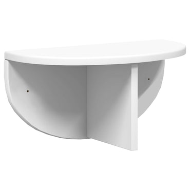 vidaXL Wandregal Wandmontiert Weiß 38 x 19 x 19 cm Holzwerkstoff