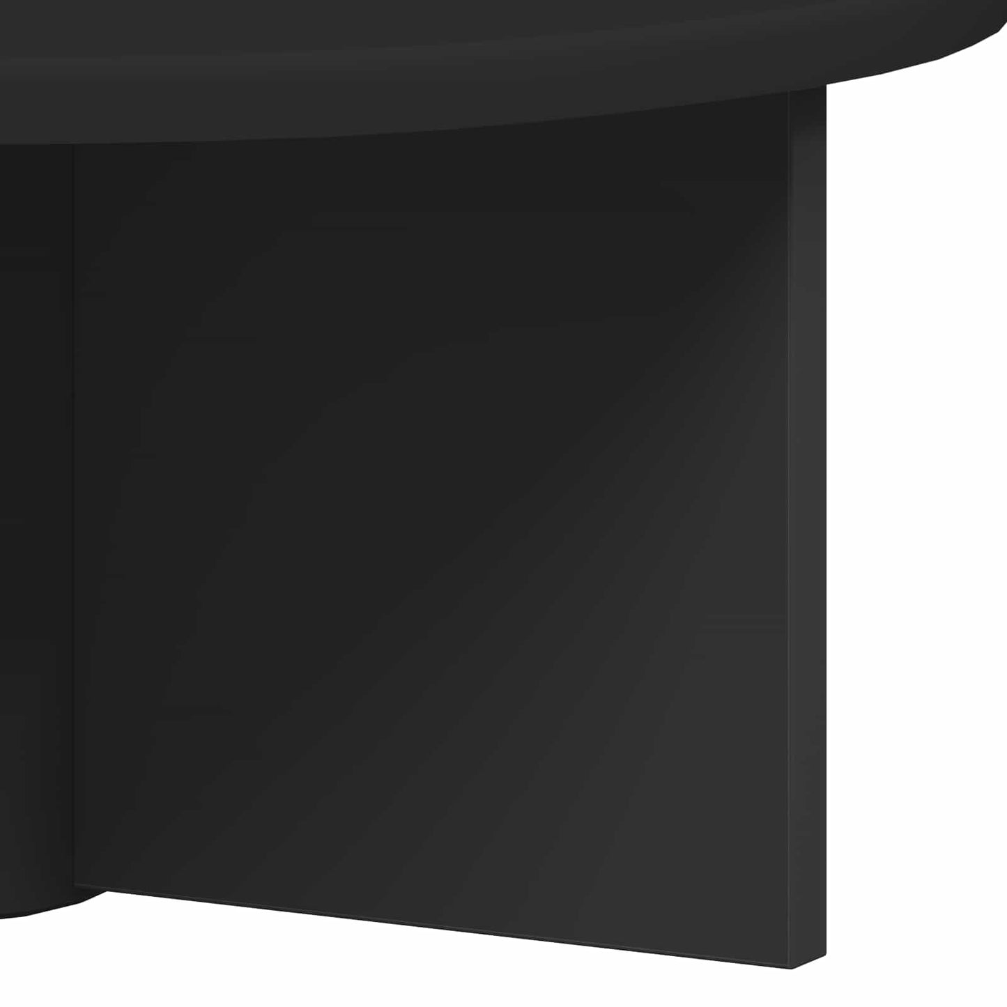 vidaXL Wandregal Wandmontiert Schwarz 38 x 19 x 19 cm Holzwerkstoff