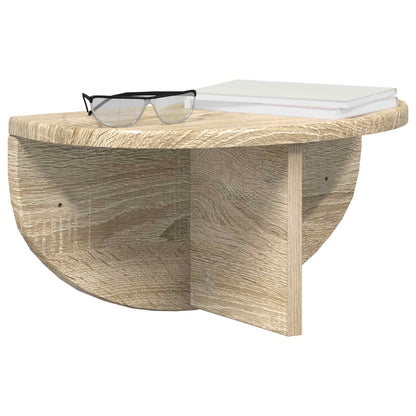 vidaXL Wandregal Sonoma-Eiche 38 x 19 x 19 cm Holzwerkstoff