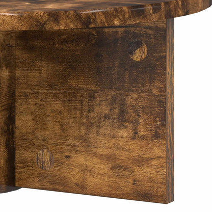 vidaXL Wandregal Geräucherte Eiche 38 x 19 x 19 cm Holzwerkstoff
