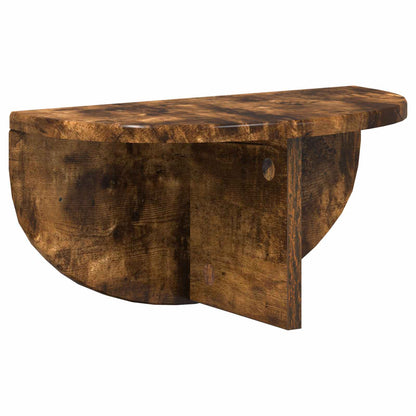vidaXL Wandregal Geräucherte Eiche 38 x 19 x 19 cm Holzwerkstoff