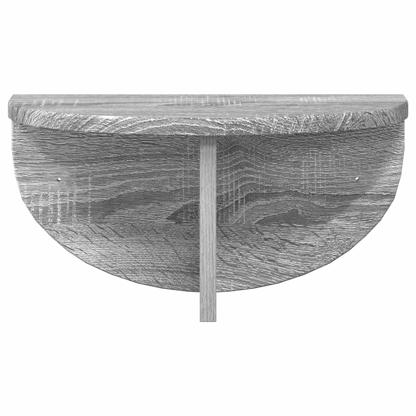 Wandregal 2 pcs Graues Sonoma 38 x 19 x 19 cm Holzwerkstoff