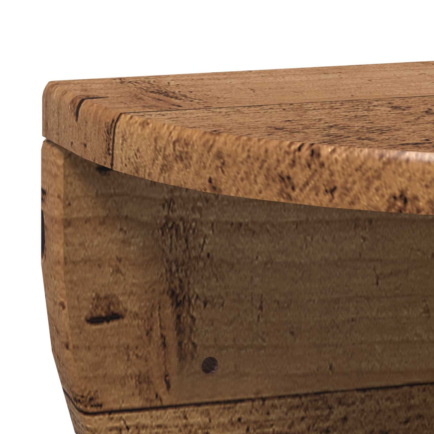 vidaXL Wandregal 2 pcs Altholz 38 x 19 x 19 cm Holzwerkstoff