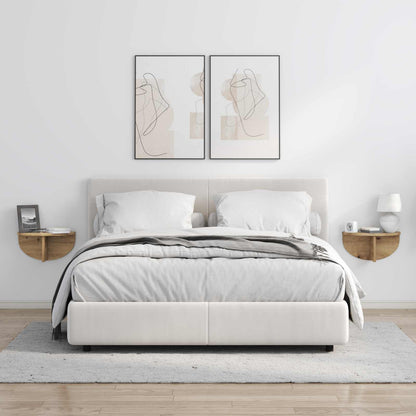 Wandregal Artisan-Eiche 38 x 19 x 19 cm Holzwerkstoff