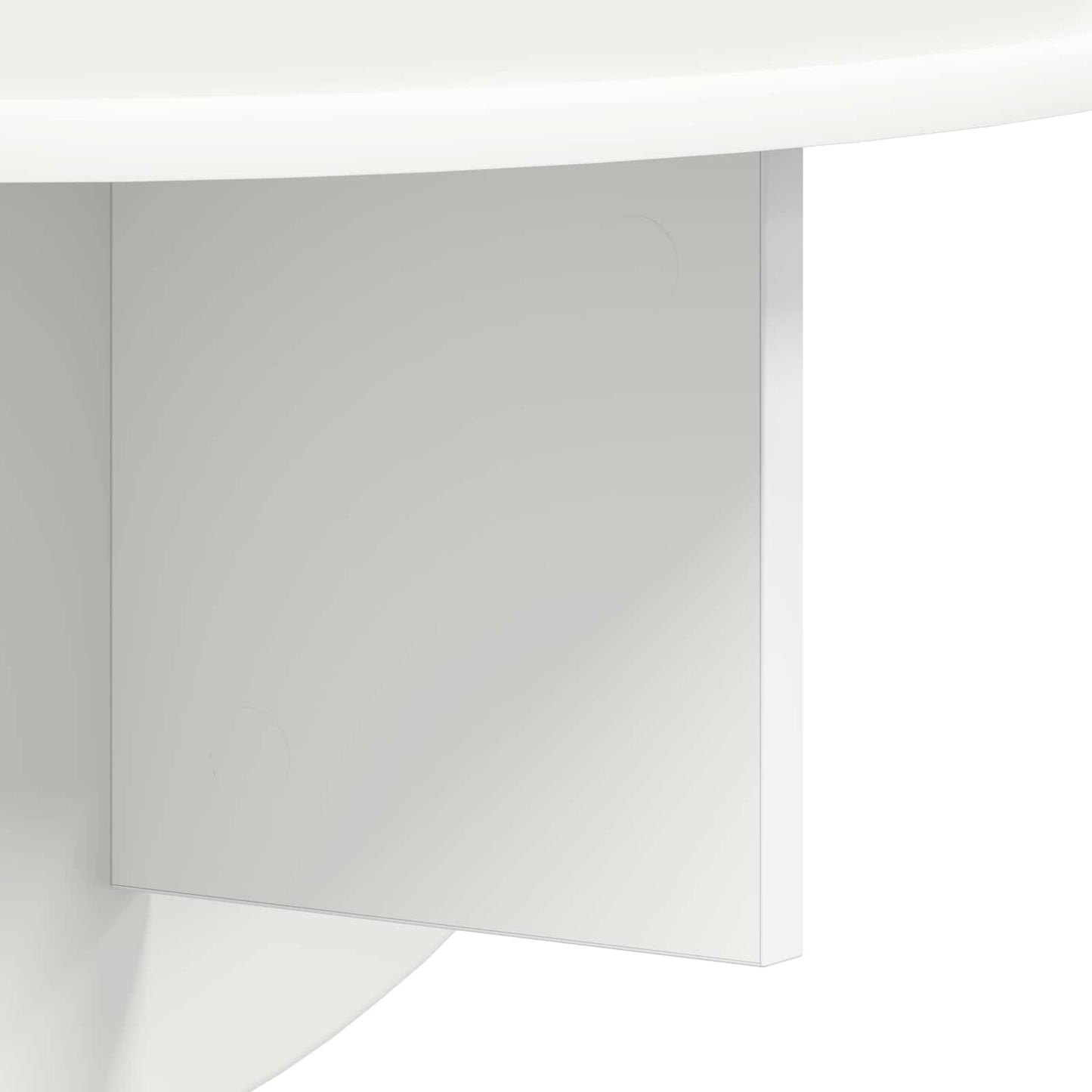 vidaXL Wandregal Wandmontiert Weiß 48 x 24 x 24 cm Holzwerkstoff