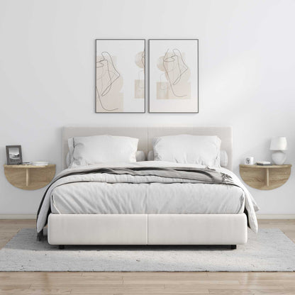 vidaXL Wandregal Sonoma-Eiche 48 x 24 x 24 cm Holzwerkstoff