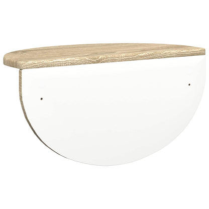 vidaXL Wandregal Sonoma-Eiche 48 x 24 x 24 cm Holzwerkstoff
