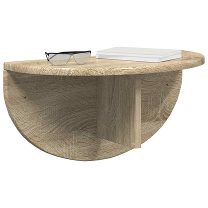 vidaXL Wandregal Sonoma-Eiche 48 x 24 x 24 cm Holzwerkstoff