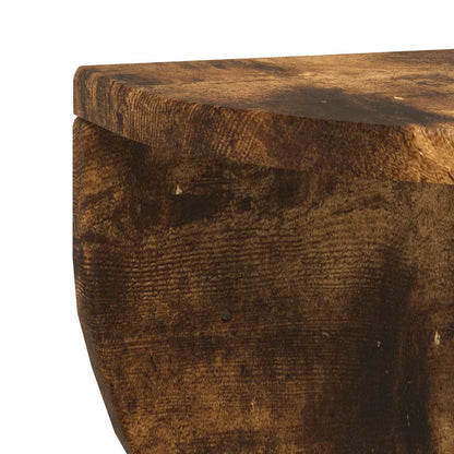 Wandregal 2 pcs Geräucherte Eiche 48 x 24 x 24 cm Holzwerkstoff
