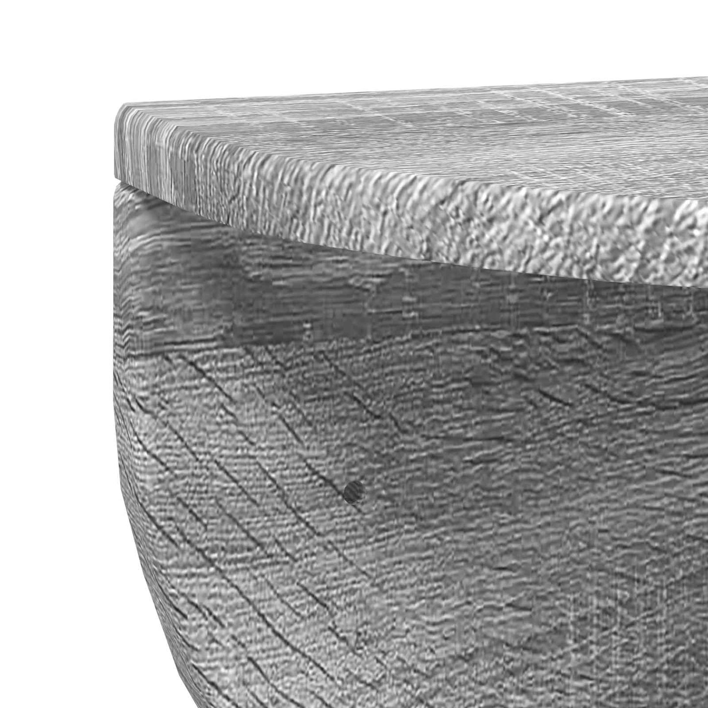 vidaXL Wandregal 2 pcs Graues Sonoma 48 x 24 x 24 cm Holzwerkstoff