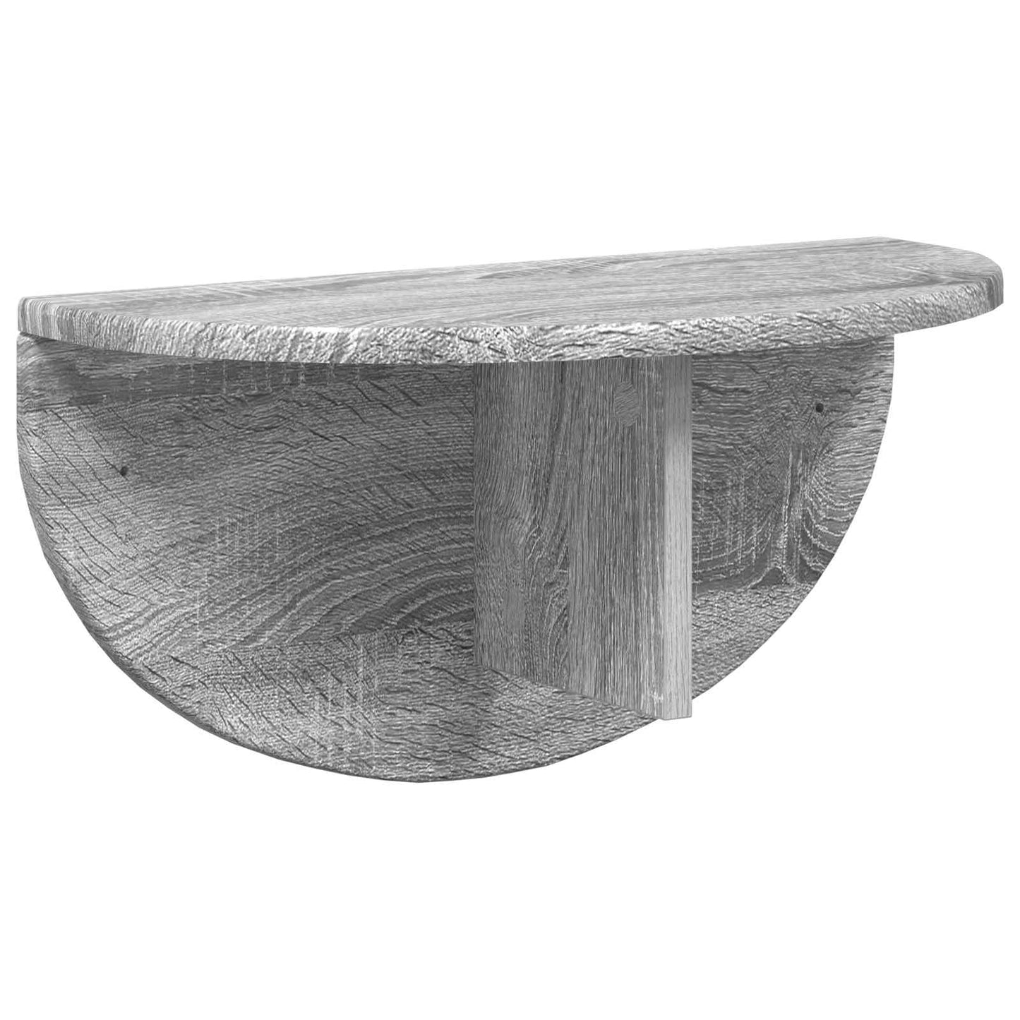 vidaXL Wandregal 2 pcs Graues Sonoma 48 x 24 x 24 cm Holzwerkstoff