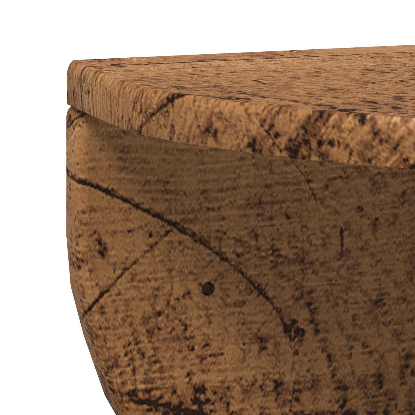 vidaXL Wandregal Wandmontiert Altholz 48 x 24 x 24 cm Holzwerkstoff