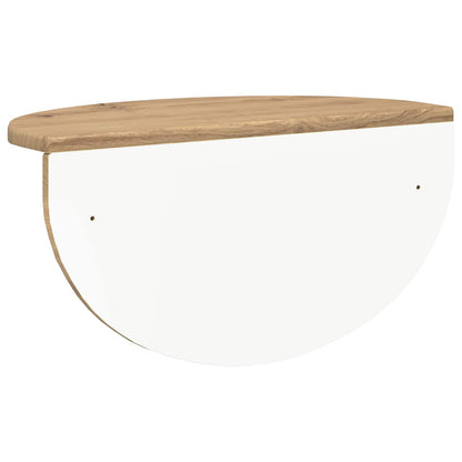 vidaXL Wandregal Artisan-Eiche 48 x 24 x 24 cm Holzwerkstoff
