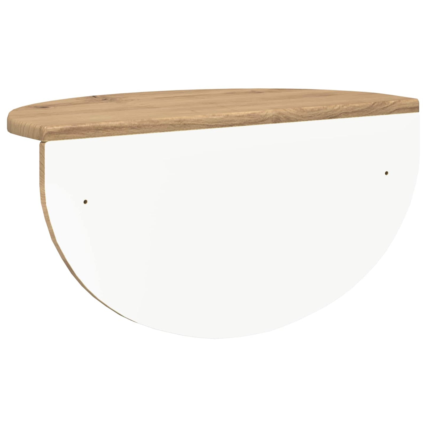 vidaXL Wandregal 2 pcs Artisan-Eiche 48 x 24 x 24 cm Holzwerkstoff