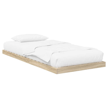 vidaXL Cadre de lit futon Sonoma 86,5 x 190 cm Bois d'ingénierie