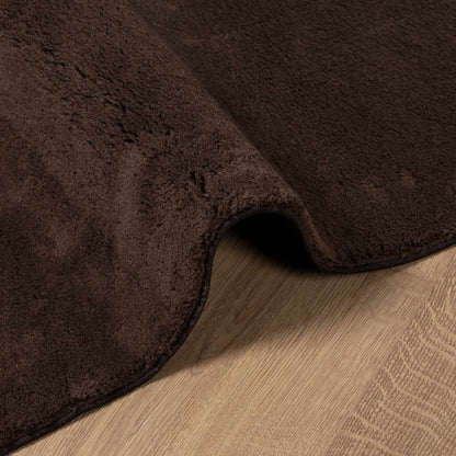 vidaXL Bereichsteppiche HUARTE Braun 230 x 160 cm Polyester