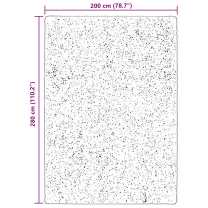 Bereichsteppiche HUARTE Braun 280 x 200 cm Polyester