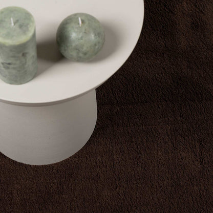 Bereichsteppiche Quadratisch HUARTE Braun 240 x 240 cm