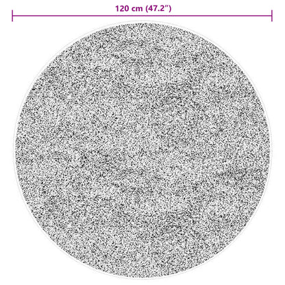 Bereichsteppiche Rund HUARTE Braun Ø 120 CM Polyester