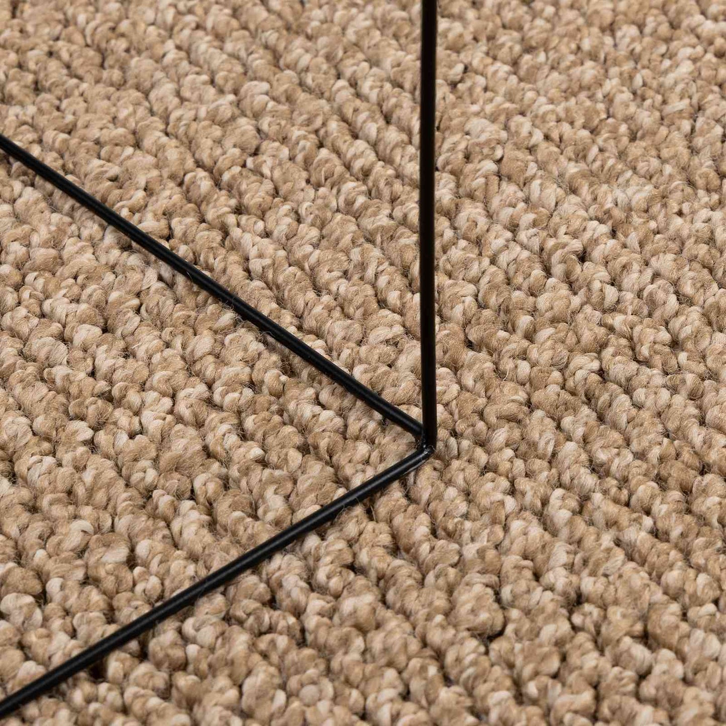 Bereichsteppiche Rechtwinklig AGIRA Natur 280 x 200 cm