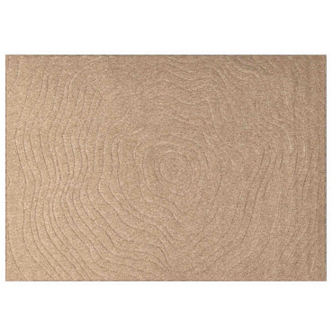vidaXL Bereichsteppiche Moiré HUARTE Natur 340 x 240 cm Polyester