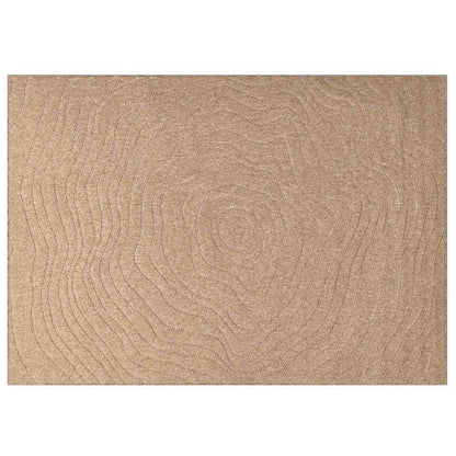 vidaXL Bereichsteppiche Moiré HUARTE Natur 340 x 240 cm Polyester