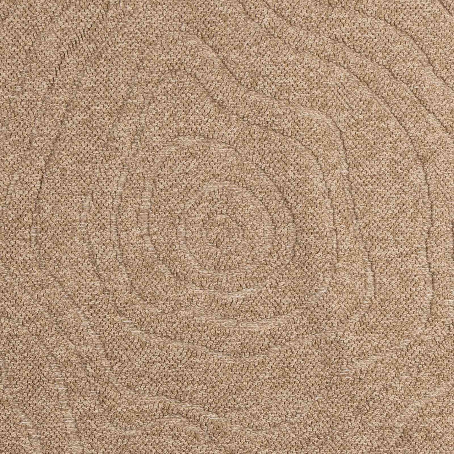 vidaXL Bereichsteppiche Moiré HUARTE Natur 240 x 240 cm Polyester