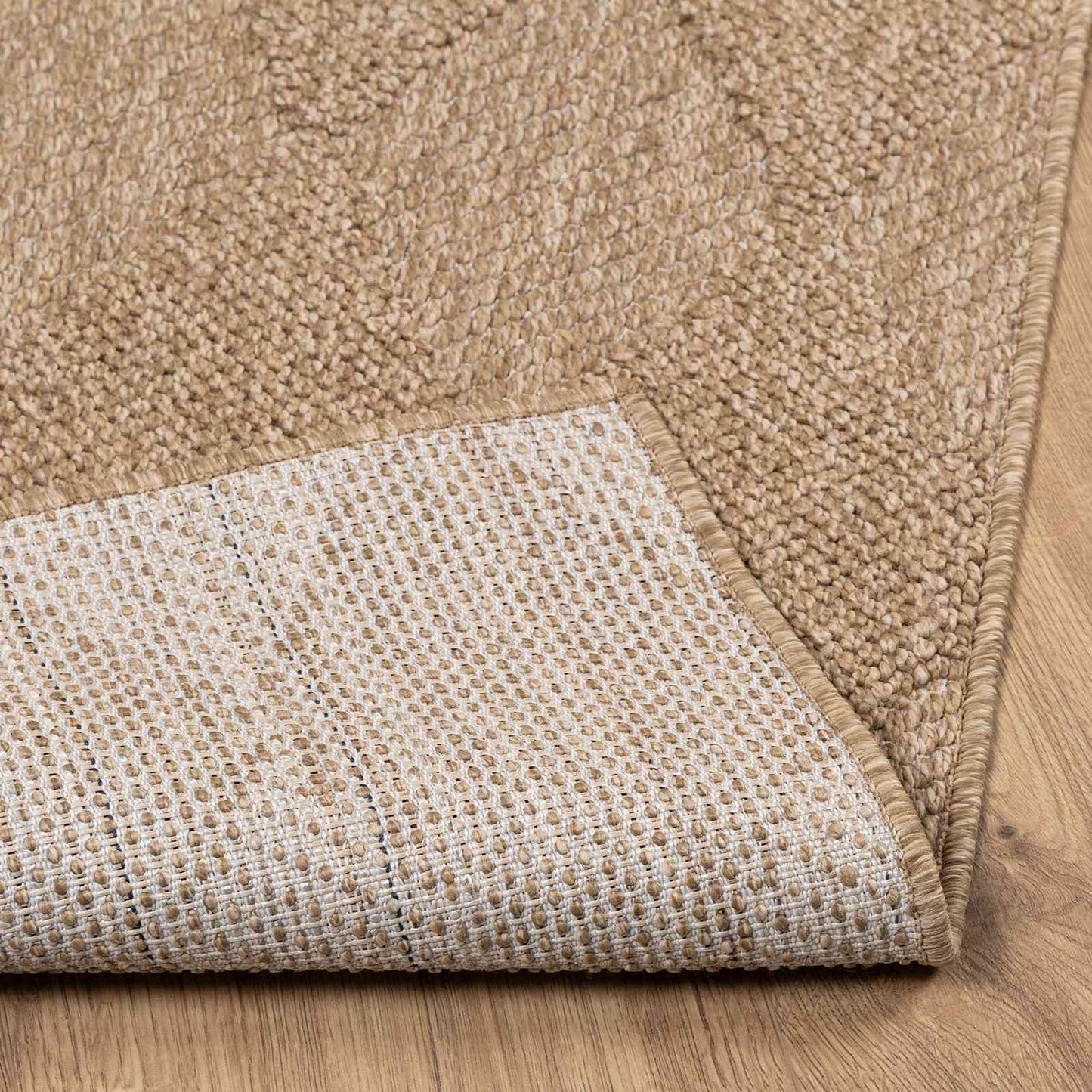vidaXL Bereichsteppiche HUARTE Natur 200 x 140 cm Polyester