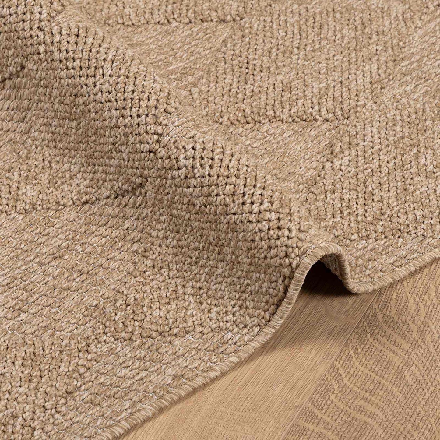 vidaXL Bereichsteppiche HUARTE Natur 230 x 160 cm Polyester