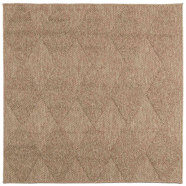 vidaXL Bereichsteppiche Quadratisch HUARTE Natur 240 x 240 cm