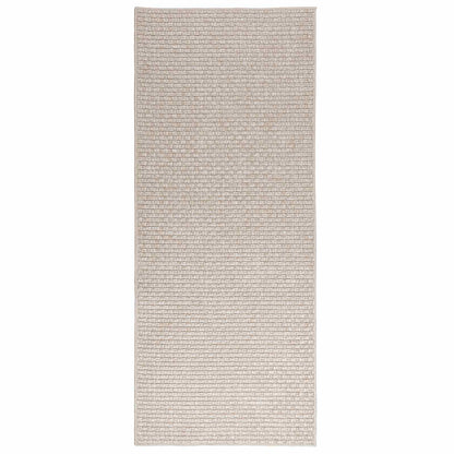vidaXL Bereichsteppiche Rechtwinklig HUARTE Creme 150 x 80 cm