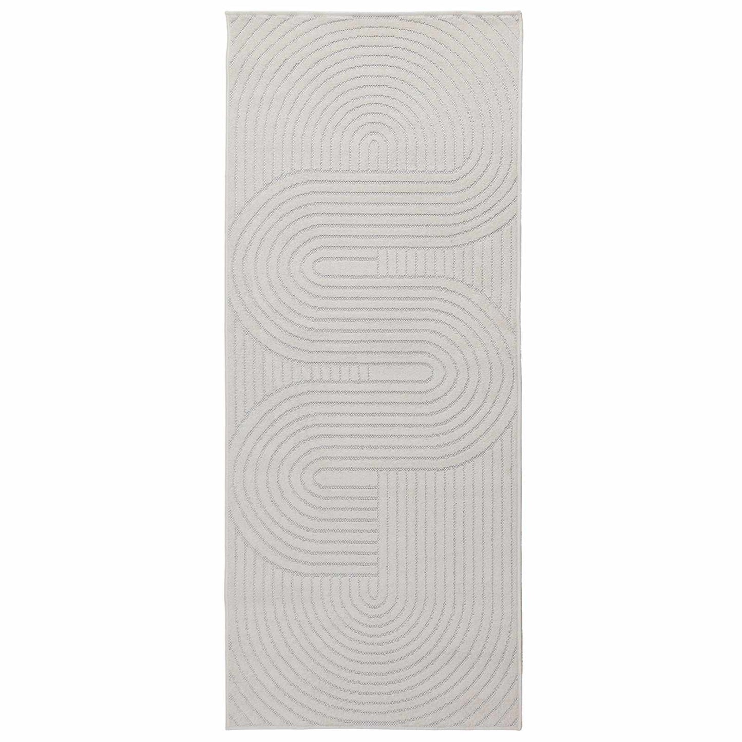 vidaXL Bereichsteppiche Rechtwinklig HUARTE Creme 150 x 80 cm