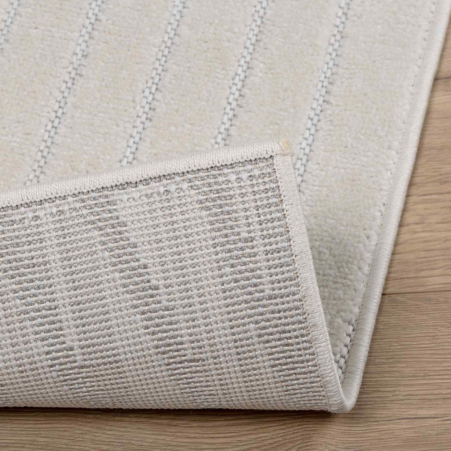 Bereichsteppiche PALMERAS Creme 170 x 120 cm Polyester
