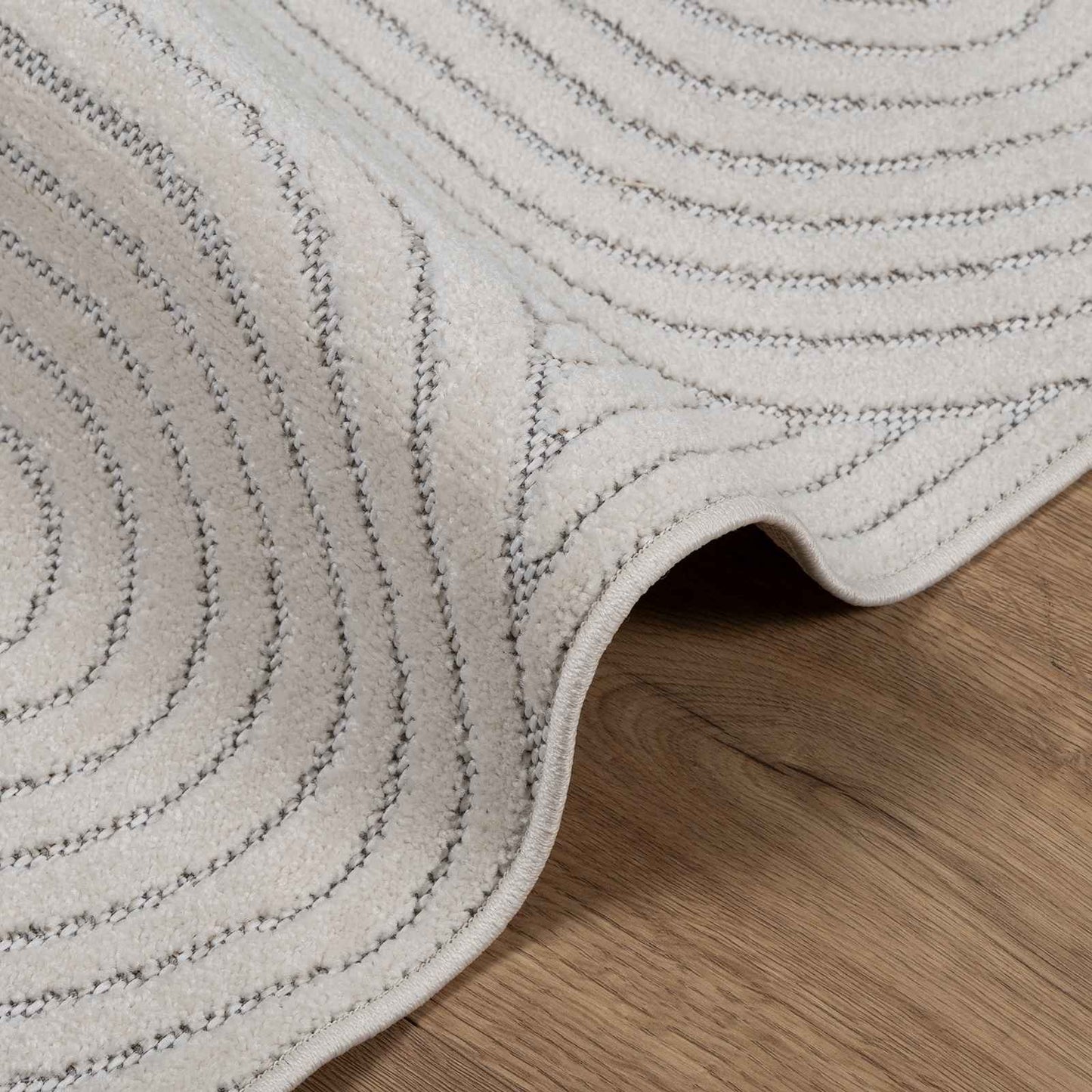 vidaXL Bereichsteppiche HUARTE Creme 230 x 160 cm Polyester