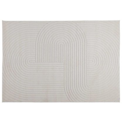 vidaXL Bereichsteppiche HUARTE Creme 230 x 160 cm Polyester