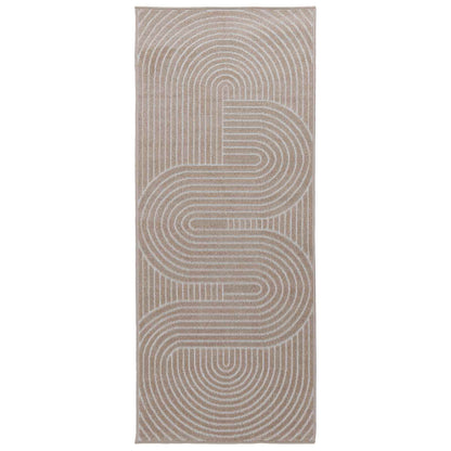 vidaXL Bereichsteppiche Rechtwinklig HUARTE Beige 200 x 80 cm