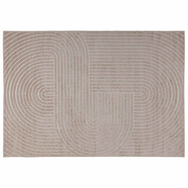 vidaXL Bereichsteppiche HUARTE Beige 170 x 120 cm Polyester